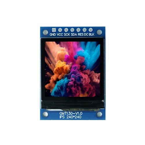 1.3" TFT LCD Display Module, 240*240, ST7789, 4-SPI Interface, 7Pin