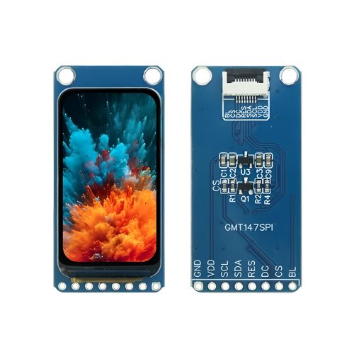1.47" TFT LCD Display Module, 172*320, ST7789, 4-SPI Interface, 8Pin