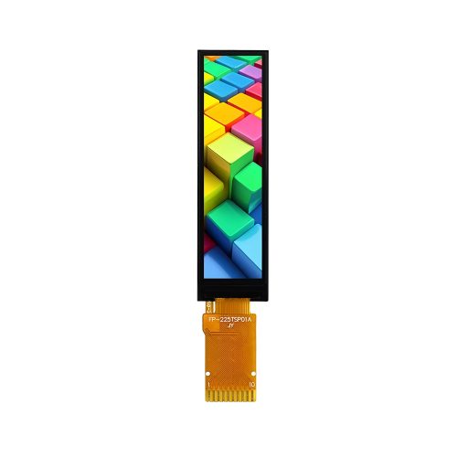 2.25" TFT LCD Display, 76*284, ST7789, 4-SPI Interface, Plug-in 10Pin