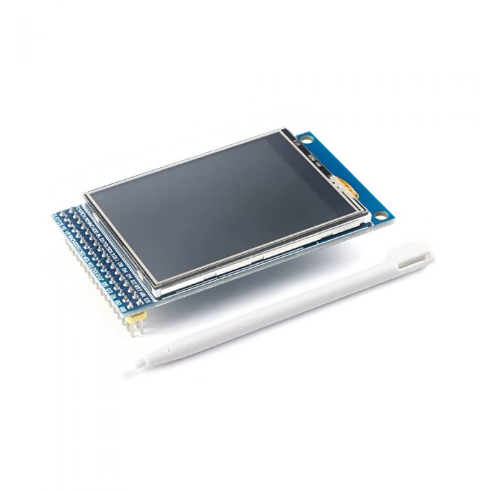 2.4" Resistive Touch TFT LCD Display Module, 240*320, ILI9341, 16 bit Parallel Interface, 34Pin, SD Card Slot