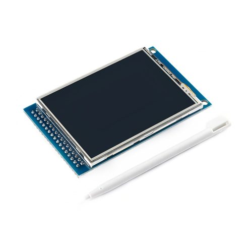 2.8" Resistive Touch TFT LCD Display Module, 240*320, ILI9341, 16 bit Parallel Interface, 34Pin, SD Card Slot