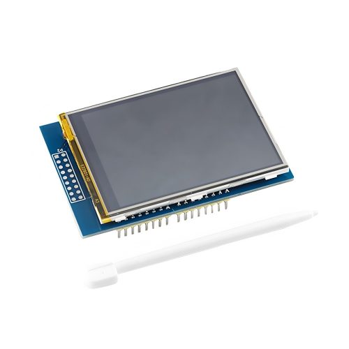 2.8" Resistive Touch TFT LCD Display Module Shield for UNO/Mega 2560, 240*320, ILI9341, 8 bit Parallel Interface, 28Pin, SD Card Slot