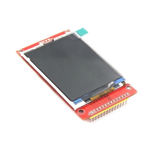 2.8" TFT LCD Display Module, 240*320, IL9341, 4-SPI, 14Pin, SD Card Slot