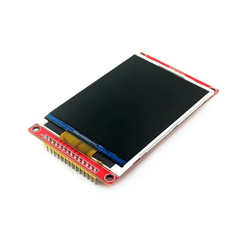 3.2" TFT LCD Display Module, 240*320, IL9341, 4-SPI, 14Pin, SD Card Slot