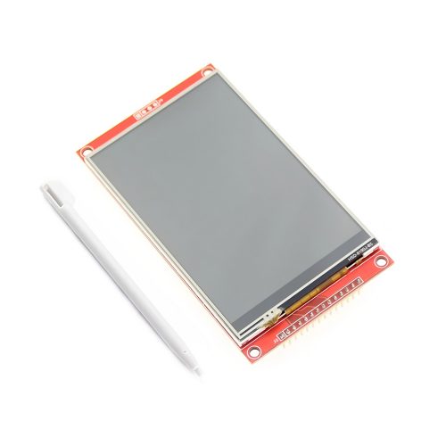 4" Resistive Touch TFT LCD Display Module, 320*480, ST7796, 4-SPI, 14Pin, SD Card Slot