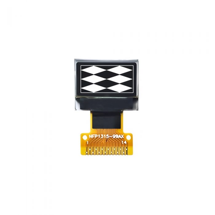0.49 Inch White OLED Display, 64*32, SSD1315, 14Pin, IIC/I2C Interface