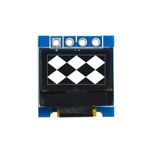 0.49 Inch White OLED Display Module, 64*32, SSD1315, 4Pin, IIC/I2C Interface