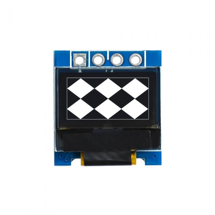 0.49 Inch White OLED Display Module, 64*32, SSD1315, 4Pin, IIC/I2C Interface