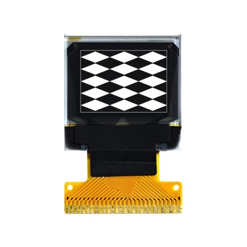 0.66 Inch White OLED Display, 64*48, SSD1315, 28Pin, SPI/IIC/I2C/8 bit Parallel Interface