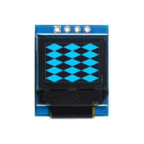 0.66 Inch Blue OLED Display Module, 64*48, SSD1306, 4Pin, IIC/I2C