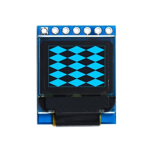 0.66 Inch Blue OLED Display Module, 64*48, SSD1306, 7Pin, SPI