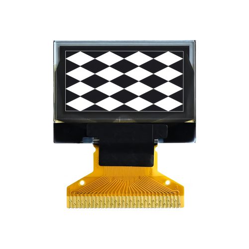 0.96 Inch White OLED Display, 128*64, SSD1306, 30Pin, SPI/IIC/I2C/8 bit Parallel Interface