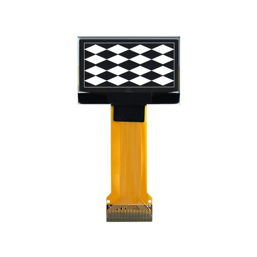 1.3 Inch White OLED Display, 128*64, SH1106, Plug-in 30Pin, SPI/IIC/I2C/8 bit Parallel Interface, 40mm Lead Cable