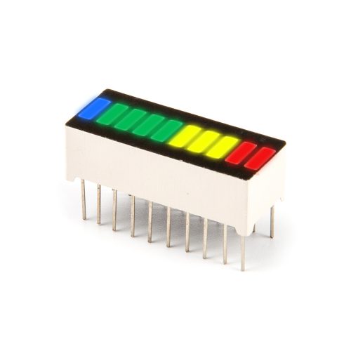 2R3Y4G1B 10 Segment LED Display, 20Pin, Common Anode, 25.1mm*10.1mm*7.9mm