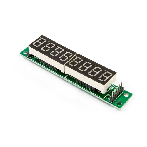 0.36 Inch MAX7219 Red 8-Digits 7 Segment LED Display, 5Pin, 83mm*15mm