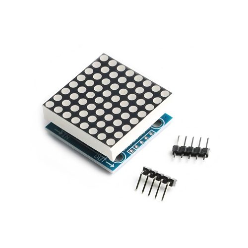 8*8 Red MAX7219 LED Dot Matrix Display Module, 32mm*32mm*13mm