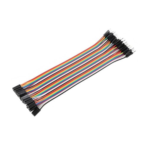 20CM Male to Female(M/F) 40 Pins Insulated Breadboard Jumper Wires