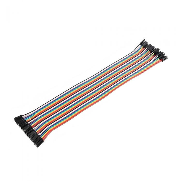 30CM FeMale to Female(F/F) 40 Pins Insulated Breadboard Jumper Wires