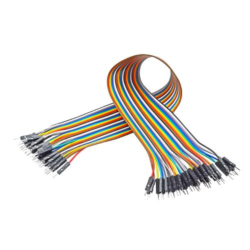 40CM Male to Male(M/M) 40 Pins Insulated Breadboard Jumper Wires