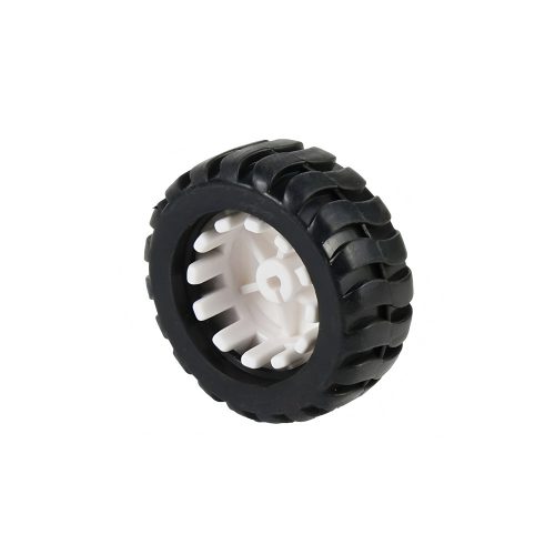 43mm Wheel for DIY Robot Car, 43mm*19mm, Lug Tire, Compatible with N20 Motor