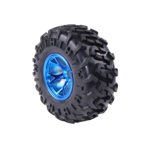 130mm Wheel for DIY Robot Car, Compatible with 12mm Coupling, 130mm*60mm, Blue