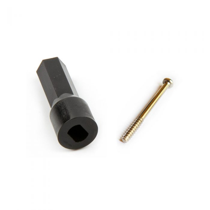 6.6mm Couplings for Mecanum Wheel and TT Motor, Length 25.8mm, Screw M2.5mm*27mm, Black