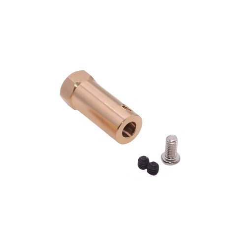12mm Brass Couplings, Length 30mm, Inner Diameter 3mm/4mm/5mm/6mm/8mm, Long Style