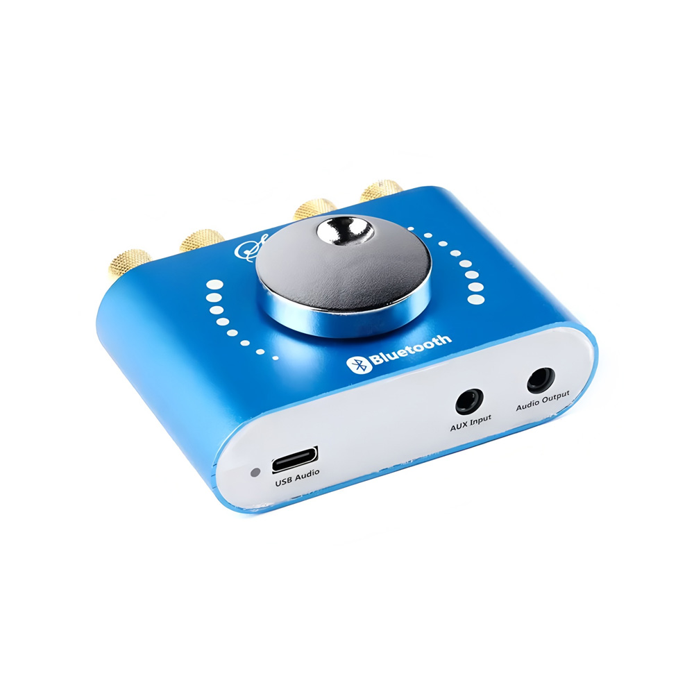 XY-KA50L DC5-27V 2*50W 360° Stepless Tone Adjustment Stereo Bluetooth 5.0 Audio Power Amplifier Board