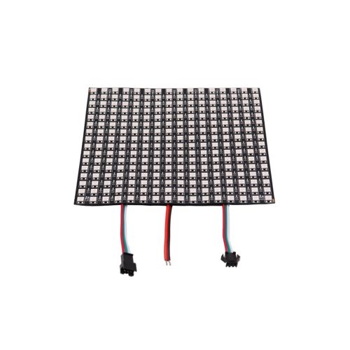 WS2812B 16*16 Flexible SMD RGB LED Matrix Display, 5V