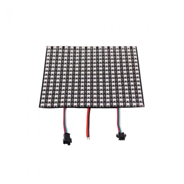 WS2812B 16*16 Flexible SMD RGB LED Matrix Display, 5V