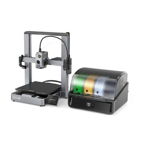 Creality Hi Combo 3D Printer, Build Volume 260*260*300mm, Max Print Speed 500mm/s, Suppot Hyper-PLA/PLA/PETG/ABS/PLA-CF