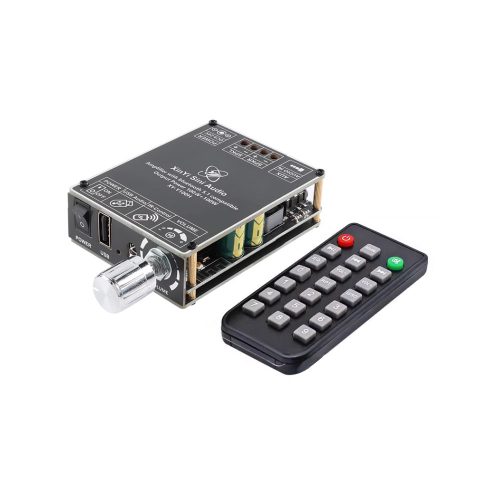XY-Y100H TPA3116D2 DC9-24V 2*100W Dual Channel 360° Stepless Tone Adjustment Bluetooth 5.1 Audio Power Amplifier Board