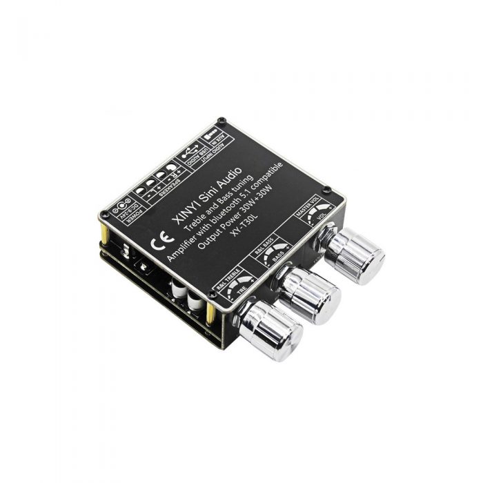 XY-T30L DC9-24V 2*30W Bluetooth 5.1 Stereo Digital Audio Power Amplifier Board