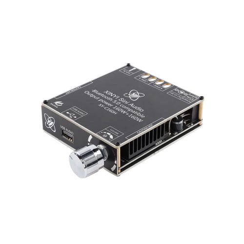 XY-C160H TDA7498E DC12-38V 2*160W 360° Stepless Tone Adjustment Stereo Bluetooth 5.0 Audio Power Amplifier Board