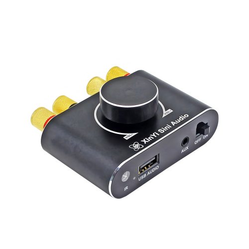 XY-X15H DC9-24V 2*15W Stereo Bluetooth 5.1 Audio Power Amplifier Board, Black