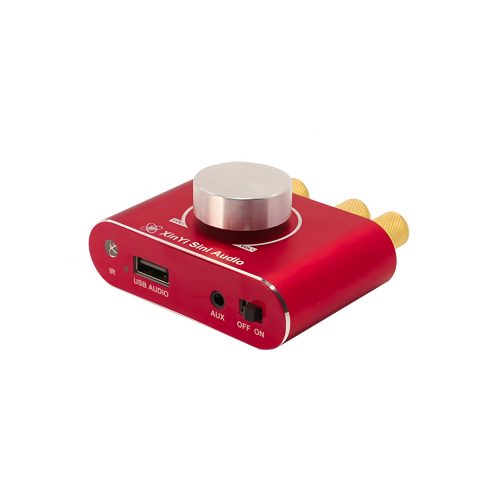 XY-X15H DC9-24V 2*15W Stereo Bluetooth 5.1 Audio Power Amplifier Board, Red