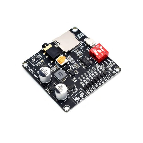 DY-HV20T DC6-35V 20W 8 Channel IO Control Trigger Voice Playback Module Support 32G TF Card