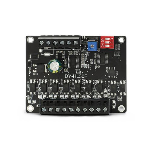 DY-H30F DC9-24V 30W 9 Channel IO Control Trigger 8M Flash Industrial Level Voice Playback Module, High-Level Trigger Version
