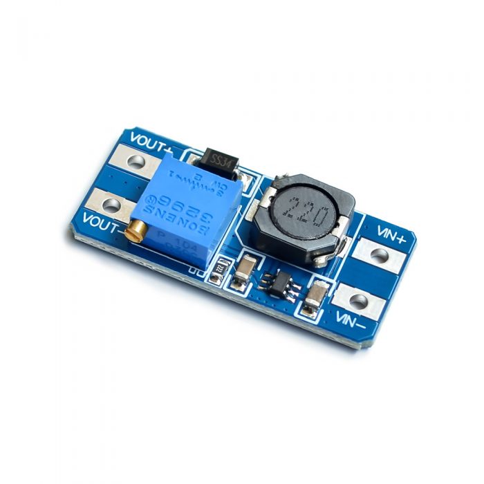 MT3608 DC2-24V to DC5-28V Adjustable DC-DC Step Up Boost Voltage Converter Module, 2A