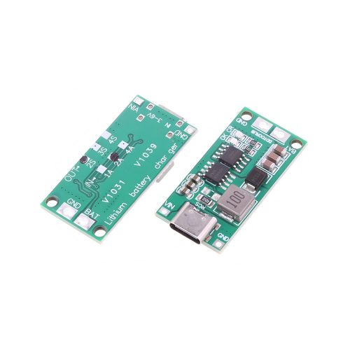 2 Cells 8.4V DC-DC Battery Charging Boost Converter Module, Type-C, Input 3-6V, Output 8.4V/1.1A