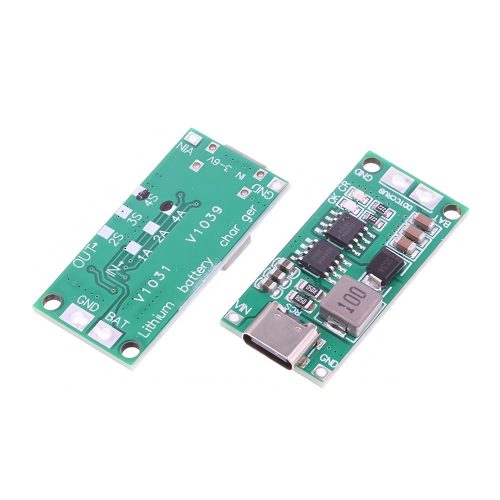 4 Cells 16.8V DC-DC Battery Charging Boost Converter Module, Type-C, Input 3-6V, Output 16.8V/1.12A