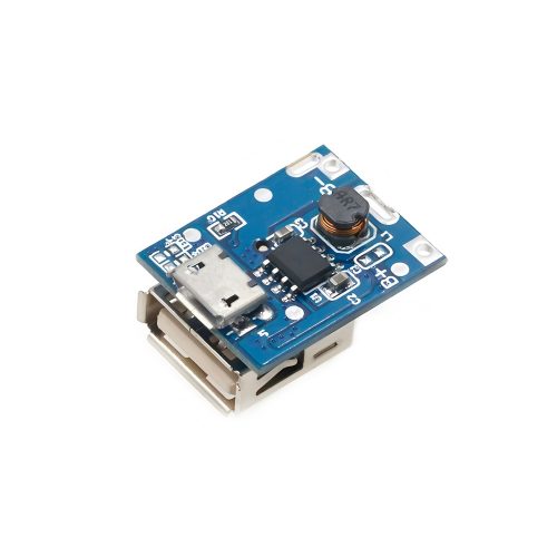DC3.7-5.5V to DC5V/1A USB Boost DC-DC Step Up Converter Module, Micro USB