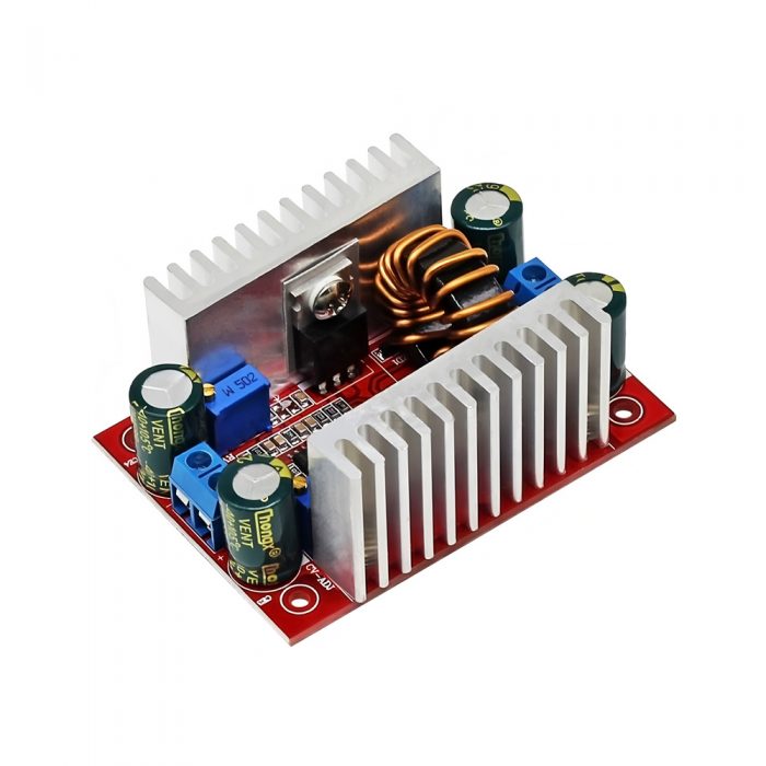 400W Adjustable DC-DC Step Up Boost Voltage Converter Module, Input DC8.5-50V, Output DC10-60V