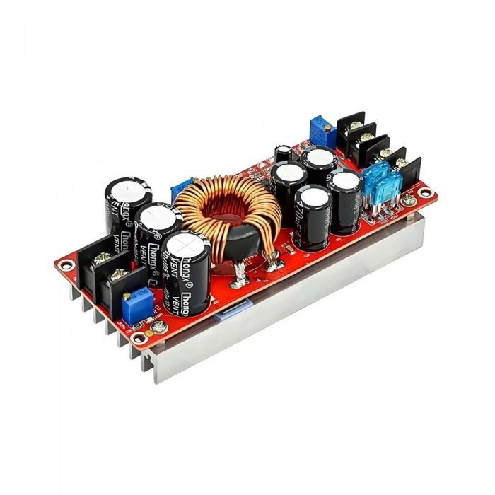 1200W Adjustable DC-DC Step Up Boost Voltage Converter Module, Input DC10-60V, Output DC12-80V