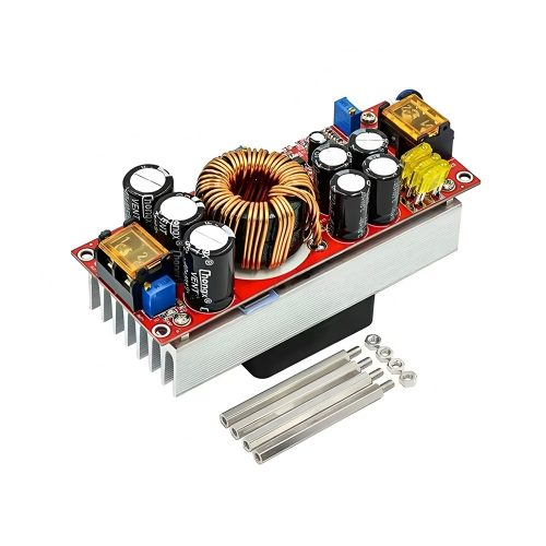 1500W Adjustable DC-DC Step Up Boost Voltage Converter Module, Input DC10-60V, Output DC12-90V