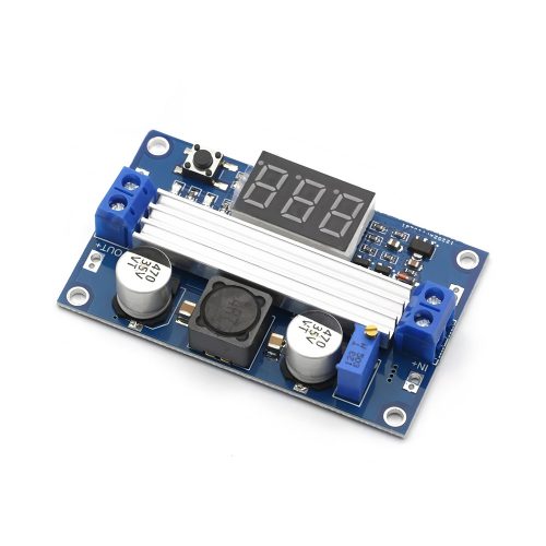 LTC1871 100W Adjustable DC-DC Step Up Boost Voltage Converter Module, DC3.5-35V/9A, Output DC3.5-35V/6A, 1 Button
