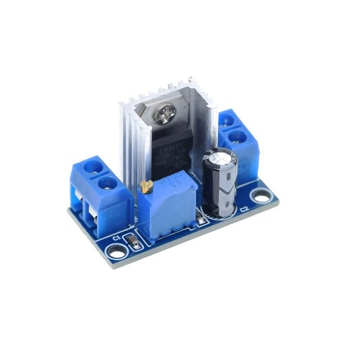 LM317 DC4.2-40V to DC1.2-37V DC-DC Step Down Buck Voltage Converter Module, 1.5A