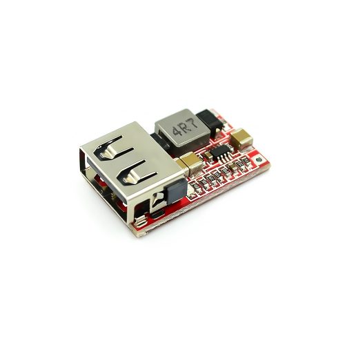 DC6-24V to DC5V Adjustable DC-DC Step Down Buck Voltage Converter Module, 3A, USB Interface