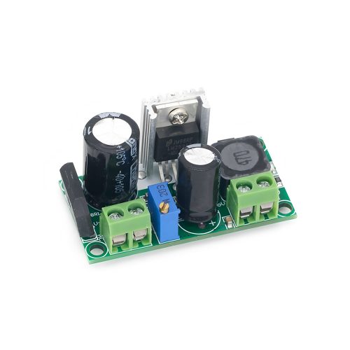 LM2596HV Adjustable DC-DC/AC-DC Step Down Buck Voltage Converter Module, Input DC5-50V/AC5-30V, Output DC3.3-33V/3A