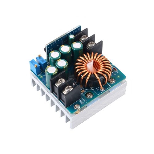 400W Adjustable DC-DC Step Down Buck Voltage Converter Module, Input DC10.5-60V, Output DC0-45V/0.2-15A